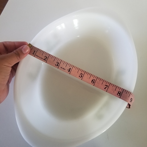 Glasbake | Vintage Green Daisy Dish - Picture 6 of 6